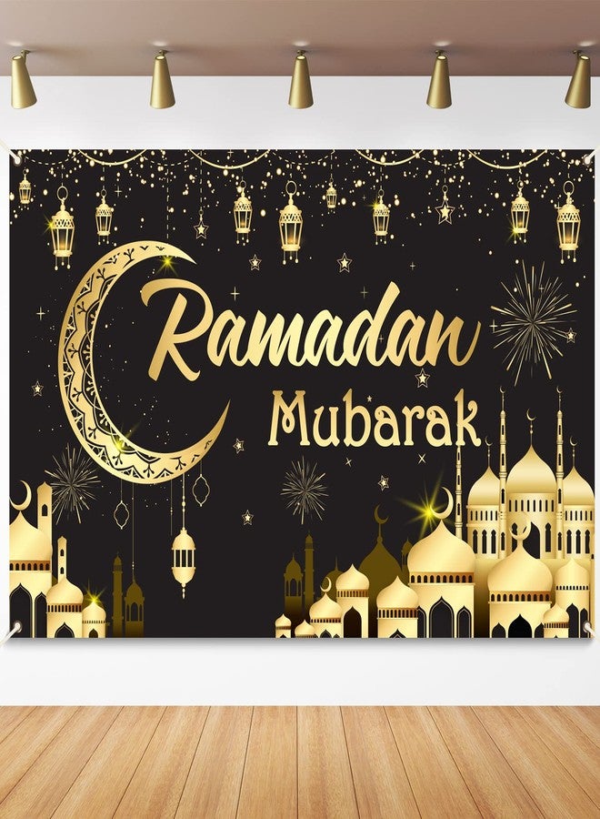 تفكس جيه زينة حفلات رمضان مبارك، خلفية عيد الأضحى مبارك، لوازم حفلات رمضان، لافتة، دعامة كشك الصور - Image 1